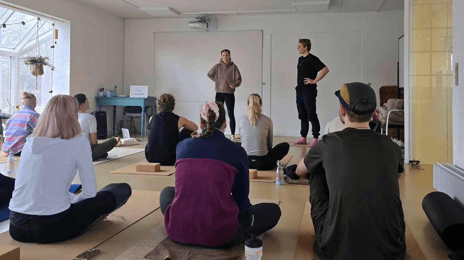 Breathwork og yoga hold