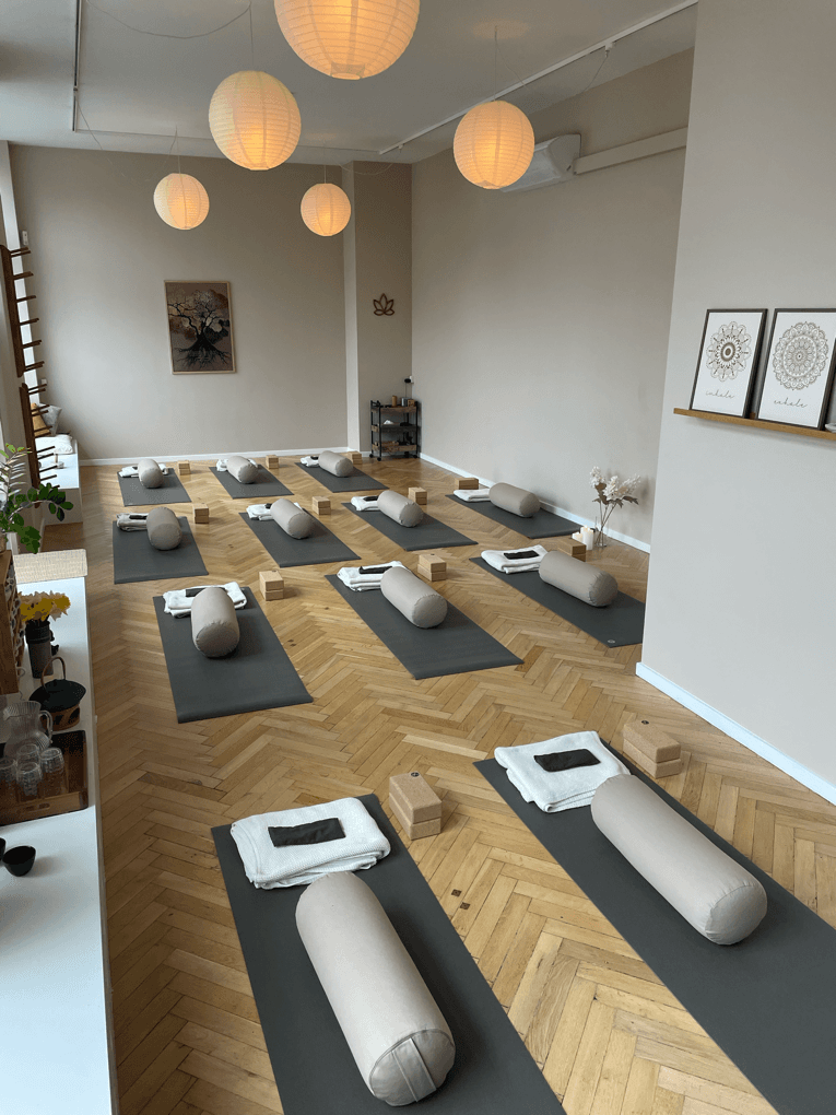 Yin yoga hold